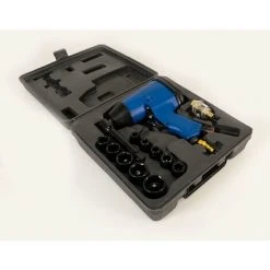 Mauk Druckluft Schlagschrauber Set 16 Teilig 320 Nm 1/2 Zoll Inklusive Koffer Und Nüsse - Schlagschraubersatz -Drehschlagschrauber Soldes 11693483 3