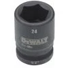 DeWALT Steckschlüssel Kurz 24mm 1/2 Schlagfest - DT7541-QZ -Drehschlagschrauber Soldes 13582443 1