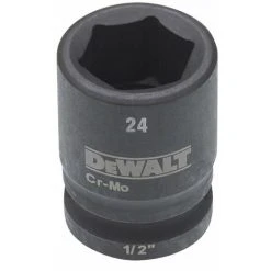 DeWALT Steckschlüssel Kurz 24mm 1/2 Schlagfest - DT7541-QZ