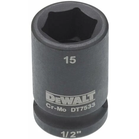 DeWALT Steckschlüssel Lang 12mm 1/2 Schlagfest - DT7546-QZ 3 DeWALT Steckschlüssel Lang 12mm 1/2 Schlagfest - DT7546-QZ