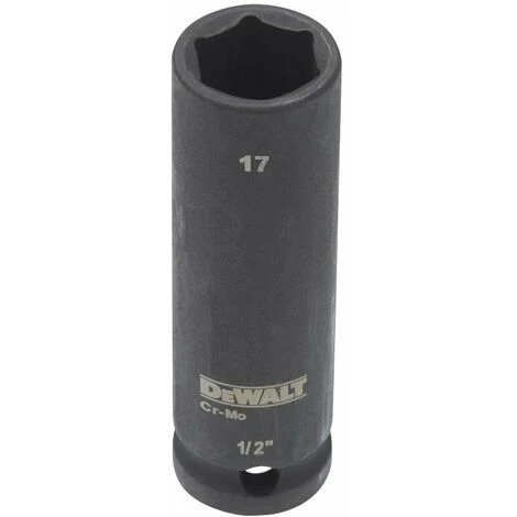 DeWALT Steckschlüssel Lang 17mm 1/2 Schlagfest - DT7551-QZ 3 DeWALT Steckschlüssel Lang 17mm 1/2 Schlagfest - DT7551-QZ
