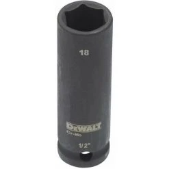 DeWALT Steckschlüssel Lang 18mm 1/2 Schlagfest - DT7552-QZ
