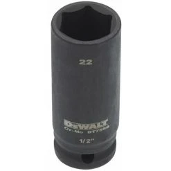 DeWALT Steckschlüssel Lang 22mm 1/2 Schlagfest - DT7556-QZ