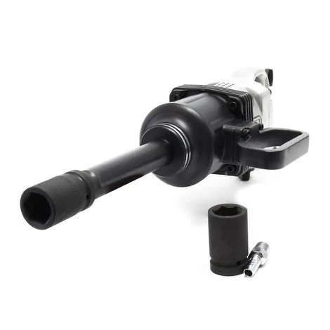 WILTEC Druckluft Schlagschrauber 25,4mm (1 Zoll) Mit Stecknüssen & Montierbaren Griff 5 WILTEC Druckluft Schlagschrauber 25,4mm (1 Zoll) Mit Stecknüssen & Montierbaren Griff – Bild 3