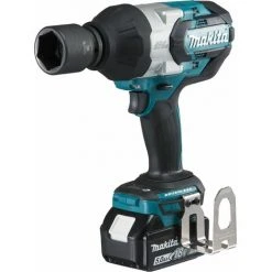 MAKITA 18V Akku Schlagschrauber Mit 2x 5.0 Ah Akku MakpacDTW1001RTJ