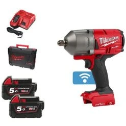 .MILWAUKEE. Milwaukee M18ONEFHIWP12-502X 18V Akku-Schlagschrauber 1/2" Vierkant PIN Aufnahme 1017Nm