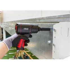 VIGOR Schlagschrauber V4800 · Vierkant Massiv 12.5 Mm (1/2 Zoll) · Hochleistungs-Doppelhammer-Schlagwerk -Drehschlagschrauber Soldes 18600329 4
