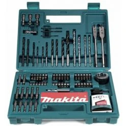 Makita DTD 156 STK Akku Schlagschrauber 18V 155Nm 1/4" + 1x Akku 5,0Ah + Ladegerät + 100 Tlg. Bit Bohrer Set + Koffer -Drehschlagschrauber Soldes 19359085 2