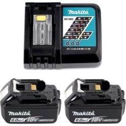 Makita DTD 156 RGJ Akku Schlagschrauber 18V 155Nm + 2x Akku 6,0Ah + Ladegerät + Makpac 10 Makita DTD 156 RGJ Akku Schlagschrauber 18V 155Nm + 2x Akku 6,0Ah + Ladegerät + Makpac -Drehschlagschrauber Soldes 19359402 4
