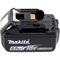 Makita DTL 061 G1J Akku Winkelschlagschrauber 18V 1/4" 60Nm + 1x Akku 6,0Ah + Makpac - Ohne Ladegerät -Drehschlagschrauber Soldes 19363104 5