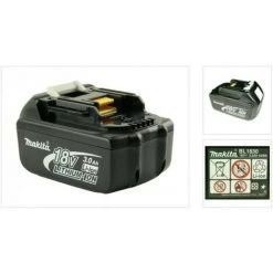 Makita BTW 450 RFJ Akku-Schlagschrauber 18V 440Nm + 2x Akku 3,0Ah + Schnellladegerät + Makpac -Drehschlagschrauber Soldes 19363217 4