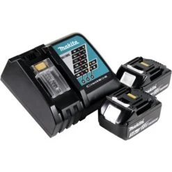 Makita DTL 061 RFJ Akku Winkelschlagschrauber 18V 1/4" 60Nm + 2x Akku 3,0Ah + Ladegerät + Makpac -Drehschlagschrauber Soldes 19365179 5