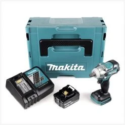 Makita DTW 285 RT1J Akku Schlagschrauber 18V 280Nm 1/2" Brushless + 1x Akku 5,0Ah + Ladegerät + Makpac -Drehschlagschrauber Soldes 19365373 2