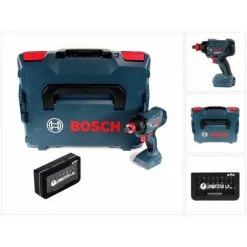 Bosch GDX 18 V-180 18 V Li-Ion Akku Drehschlagschrauber Mit 180 Nm Solo In L-Boxx + Wiha Bit Set 31 Tlg. Dinotech Edition -Drehschlagschrauber Soldes 19378062 5
