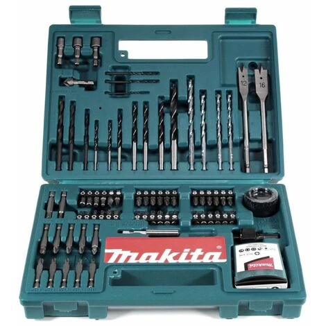 Makita DTD 152 SGK Akku Schlagschrauber 18V 165Nm 1/4" + 1x Akku 6,0Ah + Ladegerät + 100 Tlg. Bit Bohrer Set + Koffer 5 Makita DTD 152 SGK Akku Schlagschrauber 18V 165Nm 1/4" + 1x Akku 6,0Ah + Ladegerät + 100 Tlg. Bit Bohrer Set + Koffer – Bild 3