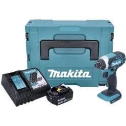 Makita DTD 152 RF1J Akku Schlagschrauber 1/4" 18V 165 Nm + 1x Akku 3,0Ah + Ladegerät Im Makpac 10 Makita DTD 152 RF1J Akku Schlagschrauber 1/4" 18V 165 Nm + 1x Akku 3,0Ah + Ladegerät Im Makpac -Drehschlagschrauber Soldes 19379826 4