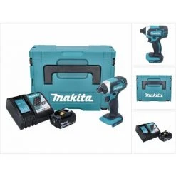 Makita DTD 152 RF1J Akku Schlagschrauber 1/4" 18V 165 Nm + 1x Akku 3,0Ah + Ladegerät Im Makpac 11 Makita DTD 152 RF1J Akku Schlagschrauber 1/4" 18V 165 Nm + 1x Akku 3,0Ah + Ladegerät Im Makpac -Drehschlagschrauber Soldes 19379826 5