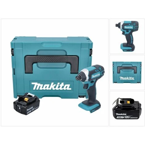 Makita DTD 152 F1J Akku Schlagschrauber 18V 165Nm + 1x Akku 3,0Ah + Makpac - Ohne Ladegerät 7 Makita DTD 152 F1J Akku Schlagschrauber 18V 165Nm + 1x Akku 3,0Ah + Makpac - Ohne Ladegerät – Bild 5