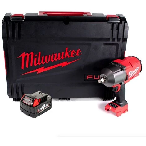 .MILWAUKEE. Milwaukee M18 FHIWF12-401 Akku Schlagschrauber 1/2" 18V 1356Nm + 1x Akku 4,0Ah In HD Box - Ohne Ladegerät 6 .MILWAUKEE. Milwaukee M18 FHIWF12-401 Akku Schlagschrauber 1/2" 18V 1356Nm + 1x Akku 4,0Ah In HD Box - Ohne Ladegerät – Bild 4