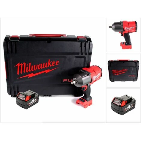 .MILWAUKEE. Milwaukee M18 FHIWF12-401 Akku Schlagschrauber 1/2" 18V 1356Nm + 1x Akku 4,0Ah In HD Box - Ohne Ladegerät 7 .MILWAUKEE. Milwaukee M18 FHIWF12-401 Akku Schlagschrauber 1/2" 18V 1356Nm + 1x Akku 4,0Ah In HD Box - Ohne Ladegerät – Bild 5