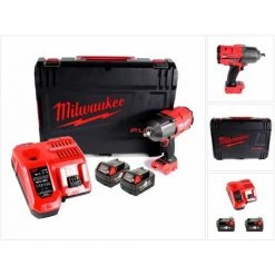 .MILWAUKEE. Milwaukee M18 FHIWF12-402X Akku Schlagschrauber 1/2" 18 V 1356 Nm + 2x Akkus 4,0 Ah + Ladegerät + HD Box 11 .MILWAUKEE. Milwaukee M18 FHIWF12-402X Akku Schlagschrauber 1/2" 18 V 1356 Nm + 2x Akkus 4,0 Ah + Ladegerät + HD Box -Drehschlagschrauber Soldes 19445594 5
