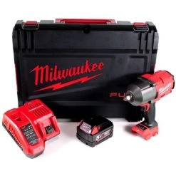 .MILWAUKEE. Milwaukee M18 FHIWF12-501X Akku Schlagschrauber 1/2" 18 V 1356 Nm + 1x Akku 5,0 Ah + Ladegerät + HD Box 10 .MILWAUKEE. Milwaukee M18 FHIWF12-501X Akku Schlagschrauber 1/2" 18 V 1356 Nm + 1x Akku 5,0 Ah + Ladegerät + HD Box -Drehschlagschrauber Soldes 19447374 4