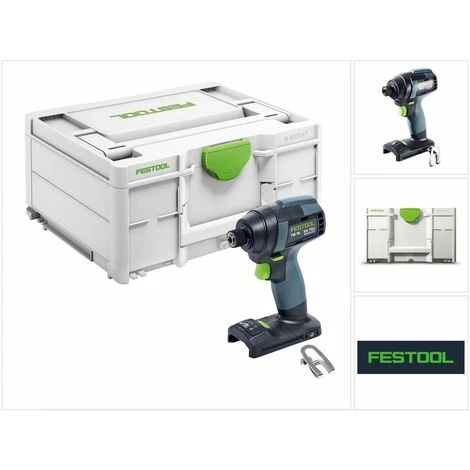 Festool TID 18-Basic Akku Schlagschrauber 18V 180Nm 1/4" ( 576481 ) - Ohne Akku, Ohne Ladegerät 3 Festool TID 18-Basic Akku Schlagschrauber 18V 180Nm 1/4" ( 576481 ) - Ohne Akku, Ohne Ladegerät