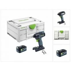 Festool TID 18-Basic Akku Schlagschrauber 18V 180Nm 1/4" ( 576481 ) + 1x Akku 5,2Ah + Systainer - Ohne Ladegerät