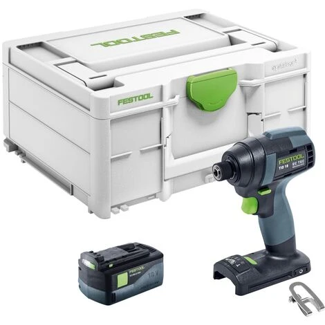 Festool TID 18-Basic Akku Schlagschrauber 18V 180Nm 1/4" ( 576481 ) + 1x Akku 5,2Ah + Systainer - Ohne Ladegerät 4 Festool TID 18-Basic Akku Schlagschrauber 18V 180Nm 1/4" ( 576481 ) + 1x Akku 5,2Ah + Systainer - Ohne Ladegerät – Bild 2
