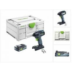 Festool TID 18-Basic Akku Schlagschrauber 18V 180Nm 1/4" ( 576481 ) + 1x Akku 4,0Ah - Ohne Ladegerät