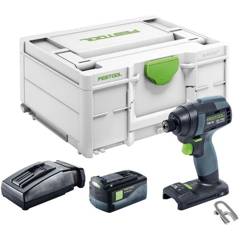 Festool TID 18-Basic Akku Schlagschrauber 18V 180Nm 1/4" ( 576481 ) + 1x Akku 5,2Ah + Ladegerät + Systainer 4 Festool TID 18-Basic Akku Schlagschrauber 18V 180Nm 1/4" ( 576481 ) + 1x Akku 5,2Ah + Ladegerät + Systainer – Bild 2