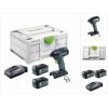 Festool TID 18-Basic Akku Schlagschrauber 18V 180Nm 1/4" ( 576481 ) + 2x Akku 5,2Ah + Ladegerät + Systainer -Drehschlagschrauber Soldes 19593611 1