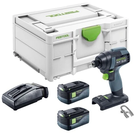Festool TID 18-Basic Akku Schlagschrauber 18V 180Nm 1/4" ( 576481 ) + 2x Akku 5,2Ah + Ladegerät + Systainer 4 Festool TID 18-Basic Akku Schlagschrauber 18V 180Nm 1/4" ( 576481 ) + 2x Akku 5,2Ah + Ladegerät + Systainer – Bild 2