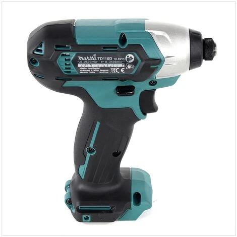 Makita TD 110 DZ 10,8 V Li-Ion Akku Schlagschrauber Solo - Ohne Zubehör, Ohne Akku, Ohne Ladegerät 6 Makita TD 110 DZ 10,8 V Li-Ion Akku Schlagschrauber Solo - Ohne Zubehör, Ohne Akku, Ohne Ladegerät – Bild 4