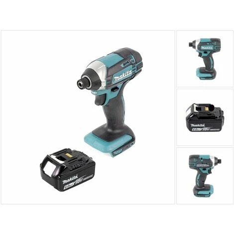 Makita DTD 152 G1 Akku Schlagschrauber 18 V 165 Nm + 1x Akku 6,0 Ah - Ohne Ladegerät 6 Makita DTD 152 G1 Akku Schlagschrauber 18 V 165 Nm + 1x Akku 6,0 Ah - Ohne Ladegerät – Bild 4