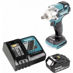 Makita DTW 285 RG1 Akku Schlagschrauber 18 V 280 Nm 1/2" Brushless + 1x Akku 6,0 Ah + Ladegerät -Drehschlagschrauber Soldes 20200250 4