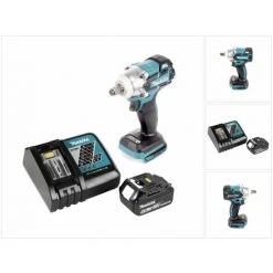 Makita DTW 285 RG1 Akku Schlagschrauber 18 V 280 Nm 1/2" Brushless + 1x Akku 6,0 Ah + Ladegerät -Drehschlagschrauber Soldes 20200250 5