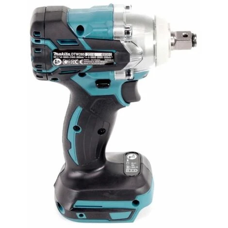 Makita DTW 285 RG Akku Schlagschrauber 18 V 280 Nm 1/2" Brushless + 2x Akku 6,0 Ah + Ladegerät 4 Makita DTW 285 RG Akku Schlagschrauber 18 V 280 Nm 1/2" Brushless + 2x Akku 6,0 Ah + Ladegerät – Bild 2