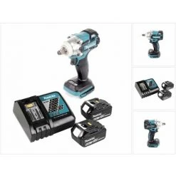 Makita DTW 285 RG Akku Schlagschrauber 18 V 280 Nm 1/2" Brushless + 2x Akku 6,0 Ah + Ladegerät 9 Makita DTW 285 RG Akku Schlagschrauber 18 V 280 Nm 1/2" Brushless + 2x Akku 6,0 Ah + Ladegerät -Drehschlagschrauber Soldes 20200256 3