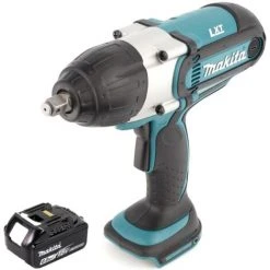 Makita DTW 450 G1 Akku Schlagschrauber 18 V 440 Nm 1/2“ + 1x Akku 6,0 Ah - Ohne Ladegerät -Drehschlagschrauber Soldes 20234630 2