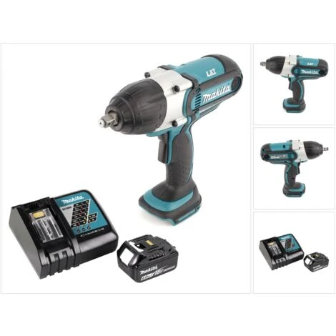 Makita DTW 450 RG1 Akku Schlagschrauber 18 V 440 Nm 1/2“ + 1x Akku 6,0 Ah + Ladegerät 3 Makita DTW 450 RG1 Akku Schlagschrauber 18 V 440 Nm 1/2“ + 1x Akku 6,0 Ah + Ladegerät