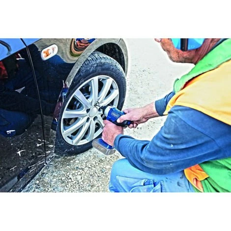 Pack SCHEPPACH Kabelloser Schlagschrauber 20V CID150-20ProS - 1 Akku 4,0Ah - 1 Akku 2,0Ah - 1 Schnellladegerät 4 Pack SCHEPPACH Kabelloser Schlagschrauber 20V CID150-20ProS - 1 Akku 4,0Ah - 1 Akku 2,0Ah - 1 Schnellladegerät – Bild 2