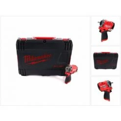 .MILWAUKEE. Milwaukee M12 FIW38-0 Akku Schlagschrauber 12 V 339 Nm 3/8" ( 4933464612 ) Brushless + HD Box - Ohne Akku, Ohne Ladegerät -Drehschlagschrauber Soldes 22918477 3