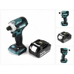 Makita DTD 171 F1 Akku Schlagschrauber 18V 170Nm 1/4" Brushless + 1x Akku 3,0Ah - Ohne Ladegerät