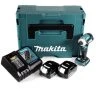 Makita DTD 171 RTJ Akku Schlagschrauber 18V 170Nm 1/4" Brushless + 2x Akku 5,0Ah + Ladegerät + Makpac -Drehschlagschrauber Soldes 23514598 1