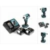 Makita DTD 171 RF Akku Schlagschrauber 18V 170Nm 1/4" Brushless + 2x Akku 3,0Ah + Ladegerät -Drehschlagschrauber Soldes 23514619 1