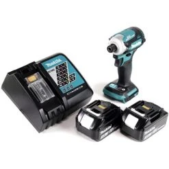 Makita DTD 171 RF Akku Schlagschrauber 18V 170Nm 1/4" Brushless + 2x Akku 3,0Ah + Ladegerät -Drehschlagschrauber Soldes 23514619 2
