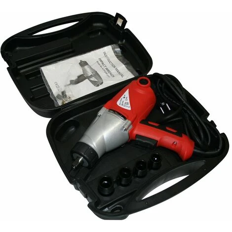 Varan Motors - KGT-EW9211 ELEKTRISCHER SCHLAGSCHRAUBER SCHLAGBOHRMASCHINE 1010W 450NM 1/2'' - Rot 4 Varan Motors - KGT-EW9211 ELEKTRISCHER SCHLAGSCHRAUBER SCHLAGBOHRMASCHINE 1010W 450NM 1/2'' - Rot – Bild 2