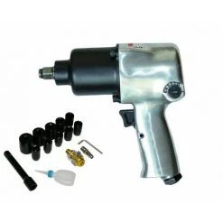 Varan Motors - SPT-10303k 17 TEILIGES SCHLAGSCHRAUBER SET DRUCKLUFT SCHRAUBER 576NM 1/2'' KOFFER + ZUBEHÖR - Grau