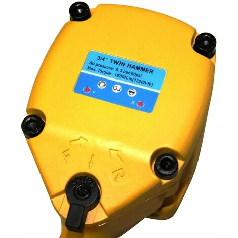 Varan Motors - SPT-10410 3/4'' SCHLAGSCHRAUBER DRUCKLUFT SCHRAUBER 1800NM DRUCKLUFTSCHRAUBER - Gelb 4 Varan Motors - SPT-10410 3/4'' SCHLAGSCHRAUBER DRUCKLUFT SCHRAUBER 1800NM DRUCKLUFTSCHRAUBER - Gelb – Bild 2